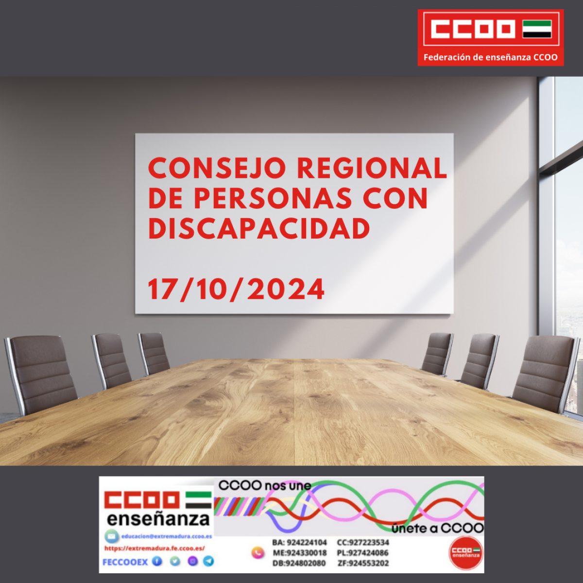 Consejo regional de personas con discapacidad