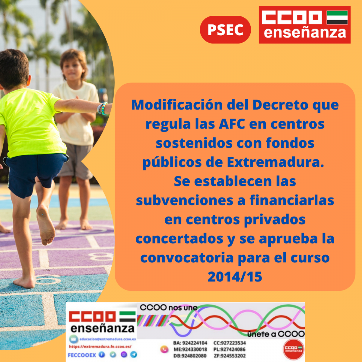 Modificacion decreto AFC
