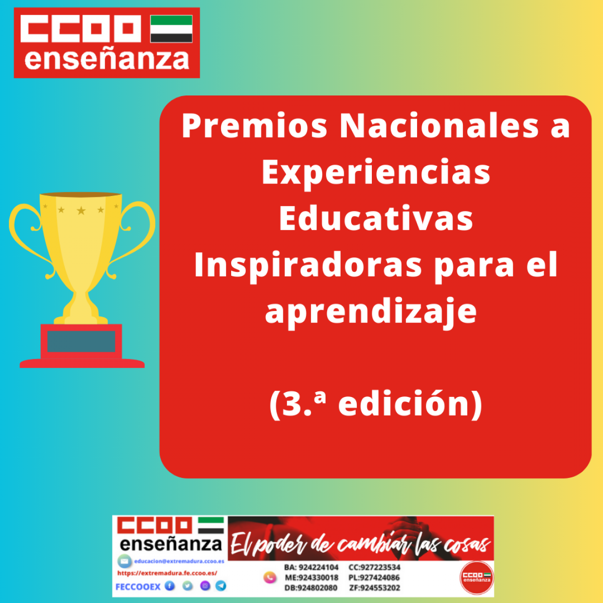 Premios nacionales a Experiencias educativas