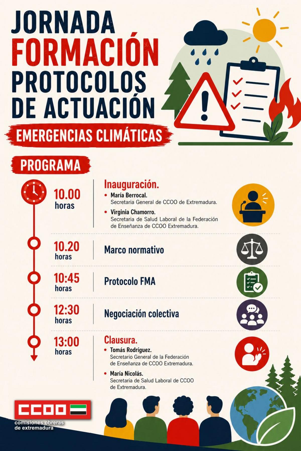 Jornadas de emergencias climáticas