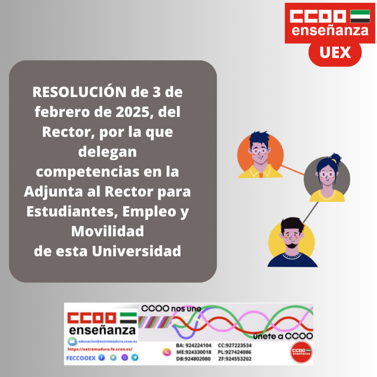 Delegacin de competencias del rector