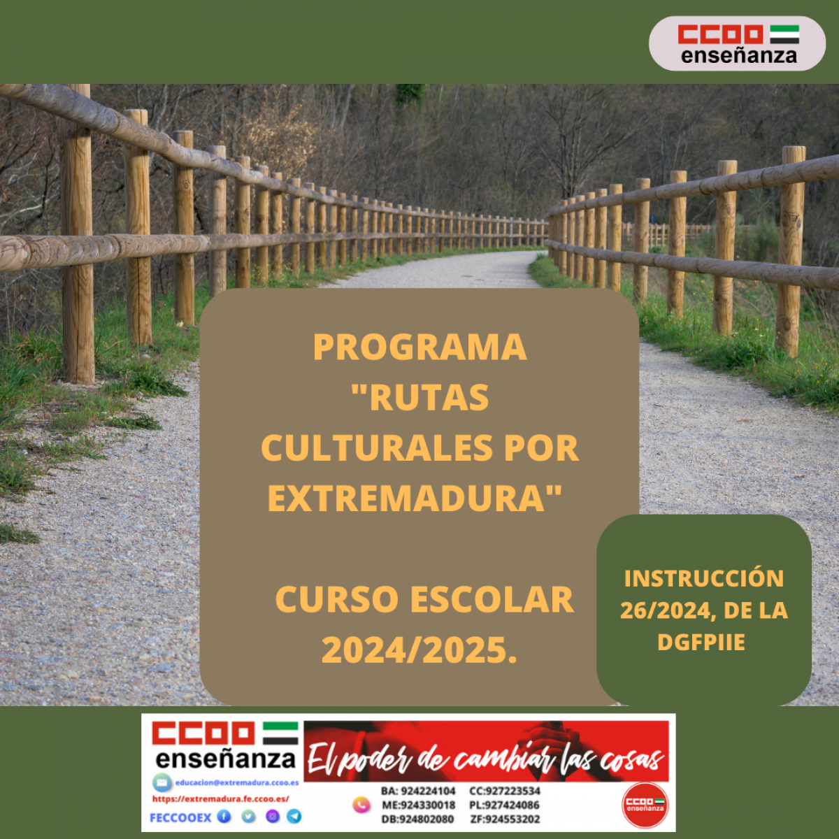 Programa RUTAS CULTURALES POR EXTREMADURA