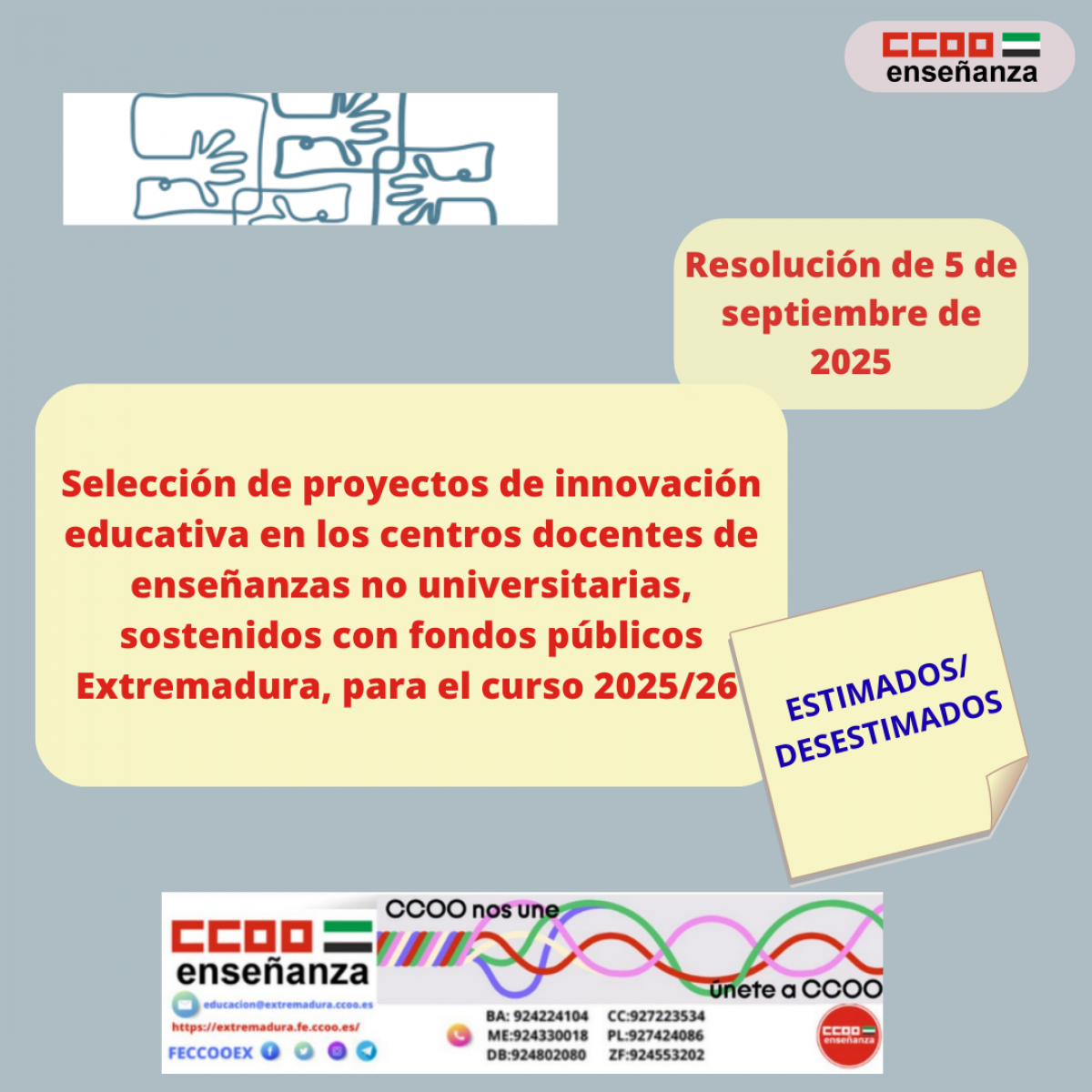 Se resuelve la convocatoria de proyectos de formación