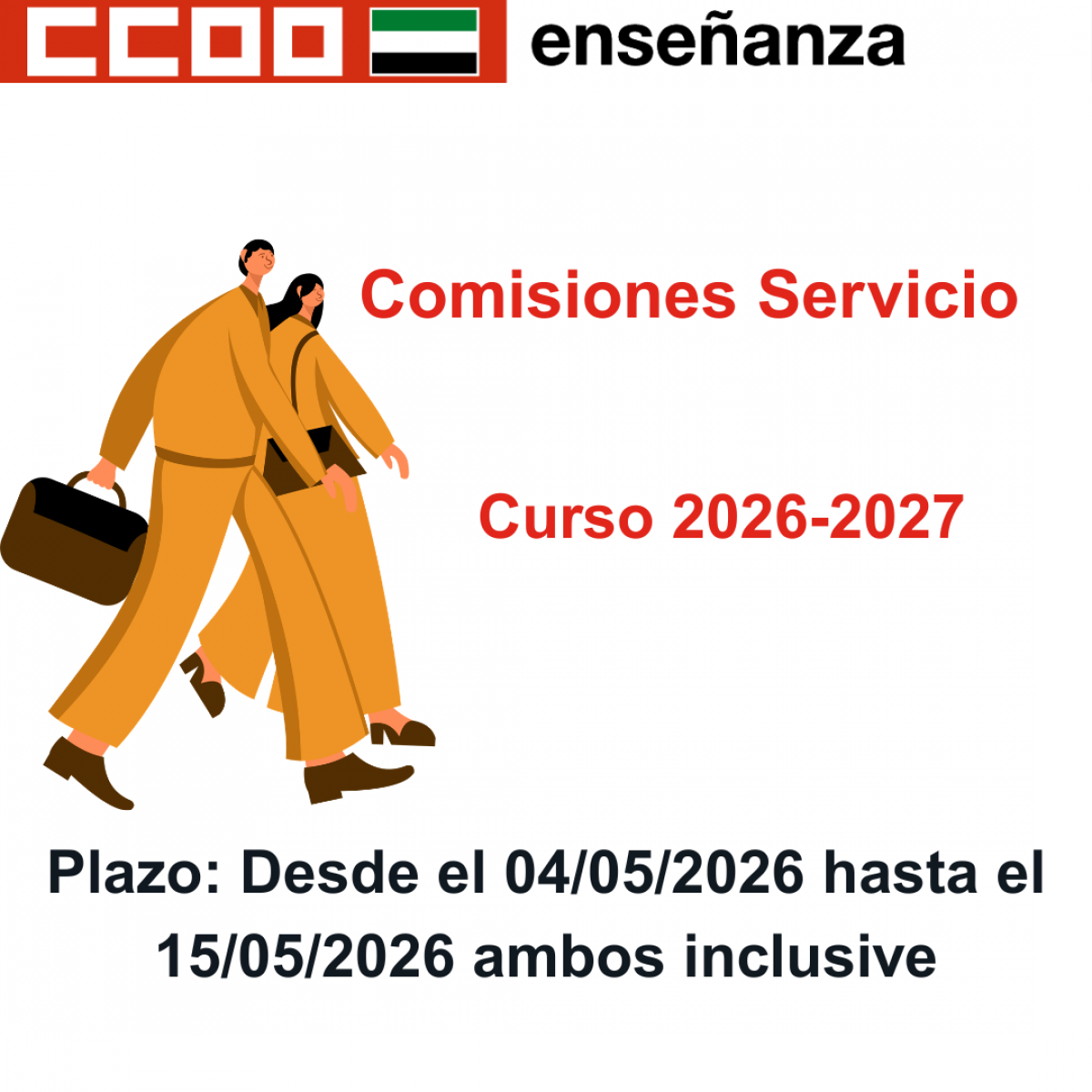 Comisiones Servicio. Curso 2026-2027
 36