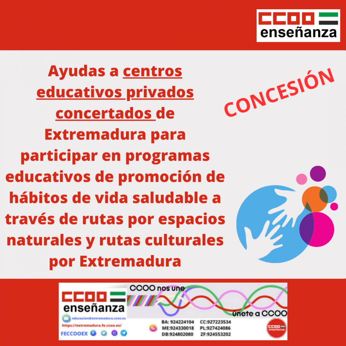 Ayudas centros privados concertados